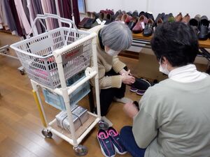 衣料展示
