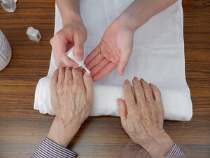 美容奉仕２回目