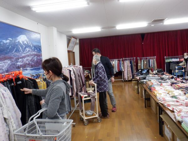 衣料展示